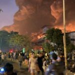 Api Lalap Pabrik Sandal di Medan, Diduga Berawal dari Gudang Bahan Baku