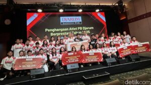 PB Djarum Beri Apresiasi Rp 512 Juta untuk Atlet Bulutangkis Berprestasi 2025