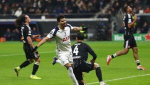 Tottenham Hotspur Lolos ke 16 Besar Liga Champions Usai Taklukkan Eintracht Frankfurt 2-0