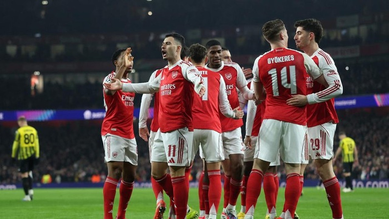 Arsenal Sempurna di Fase Grup Liga Champions, Ukir Rekor Invincible 8 Kemenangan Beruntun Arsenal Sempurna di Fase Grup Liga Champions, Ukir Rekor Invincible 8 Kemenangan Beruntun