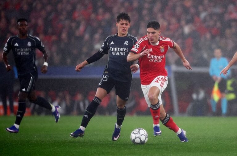 Arda Guler Ikuti Jejak Vinicius Jr, Marah Saat Diganti dalam Laga Real Madrid vs Benfica