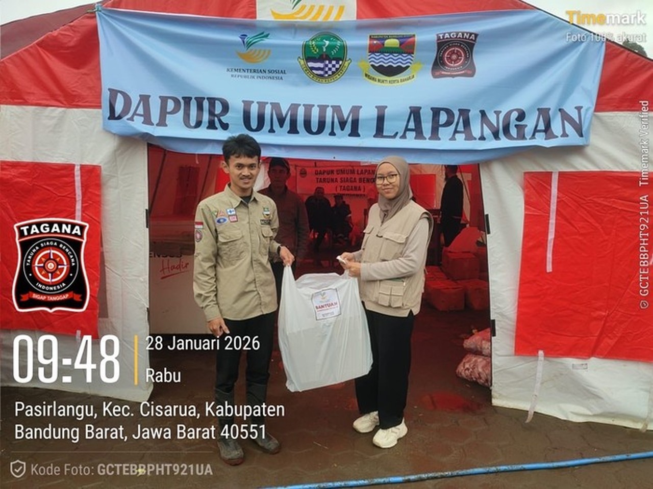 Kemensos Perkuat Bantuan Korban Longsor Cisarua: Logistik, Dapur Umum, dan Posko Kesehatan