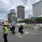 Demo Buruh di Depan Kantor PBB Jakarta Berakhir, Arus Lalu Lintas MH Thamrin Normal Kembali