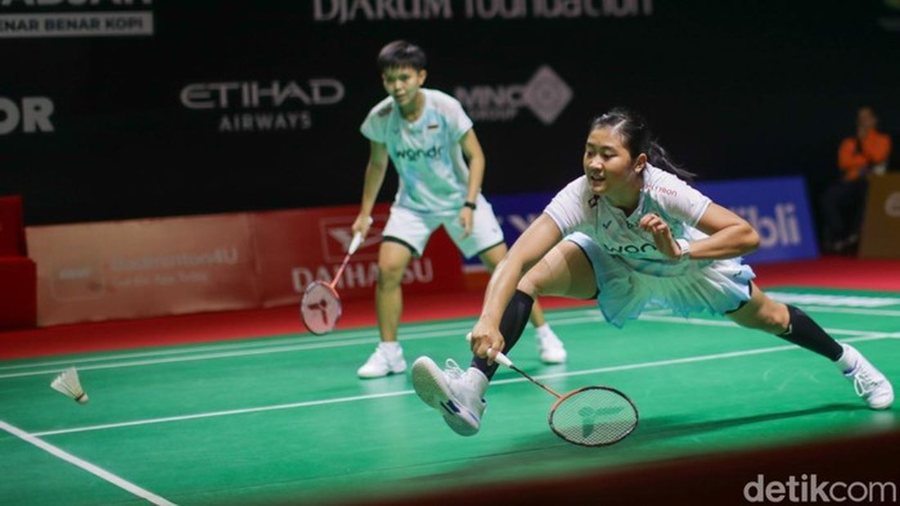 Thailand Masters 2026: Tiwi/Fadia Melaju ke Semifinal, Rachel/Febi Terhenti