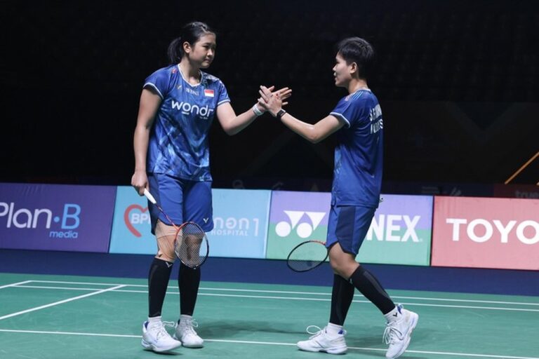 Thailand Masters 2026: Ganda Putri Indonesia Amalia/Tiwi Melaju ke Final Thailand Masters 2026: Ganda Putri Indonesia Amalia/Tiwi Melaju ke Final