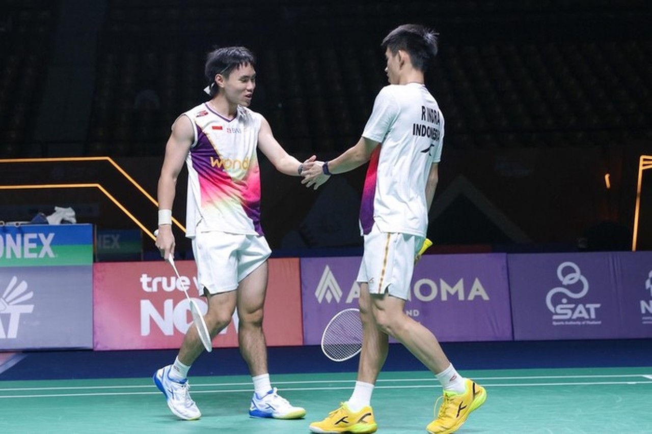 Raymond/Joaquin ke Final Thailand Masters 2026, Target Konsistensi Terbukti Raymond/Joaquin ke Final Thailand Masters 2026, Target Konsistensi Terbukti