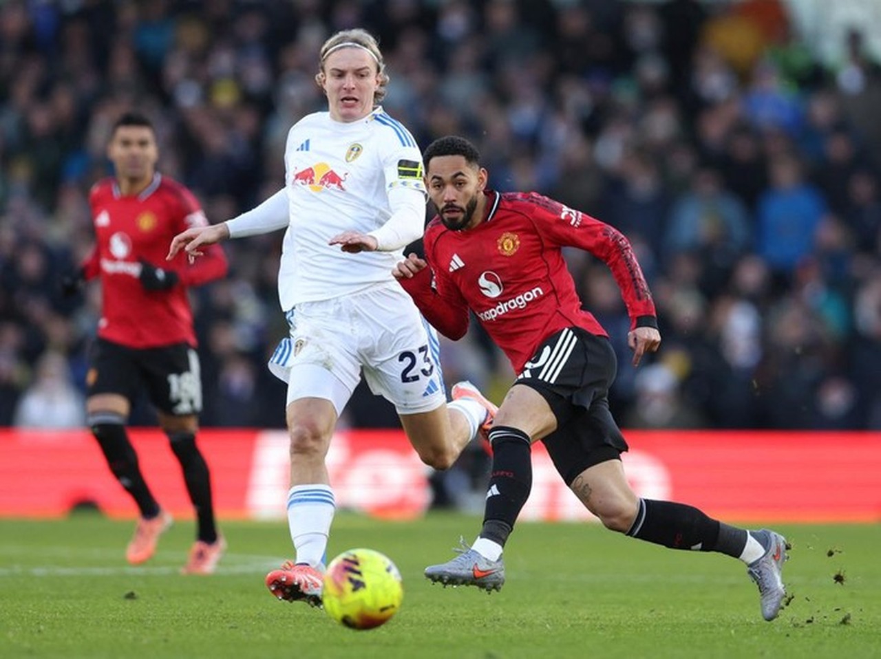 Leeds United vs Manchester United Berakhir Imbang 1-1, Hasil Adil Bagi Kedua Tim
