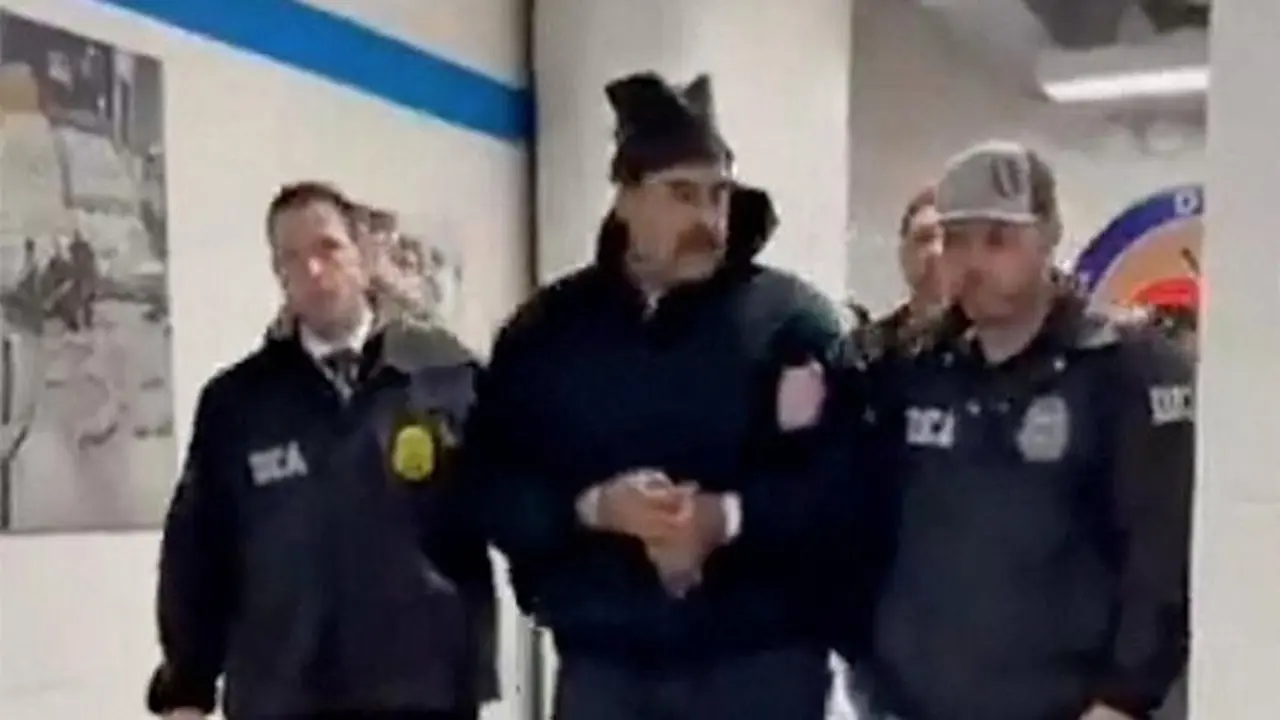 Presiden Venezuela Nicolas Maduro Ditangkap Amerika Serikat. (@rapidresponse47/ho Via Reuters)