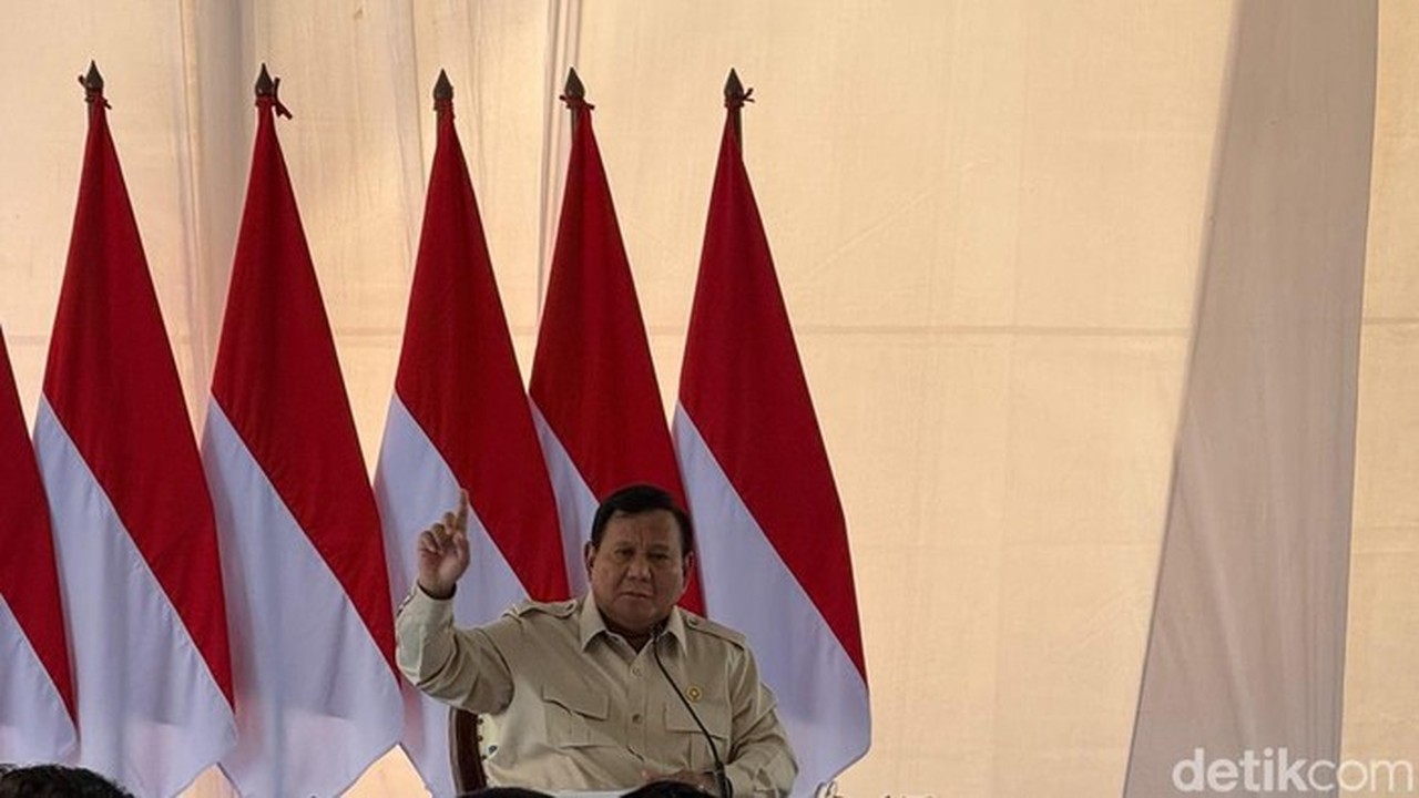 Prabowo Panggil Seluruh Kabinet ke Hambalang untuk Retret Kedua Besok
