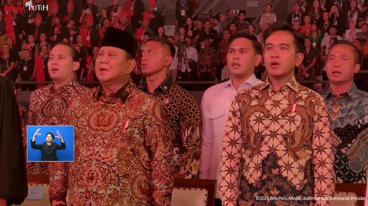 Prabowo dan Gibran Hadiri Puncak Natal Nasional 2025, Jajaran Kabinet Ikut Memeriahkan