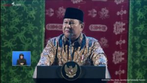 Prabowo Serukan Politik Damai, Kutip Ajaran Nasrani tentang Saling Memaafkan