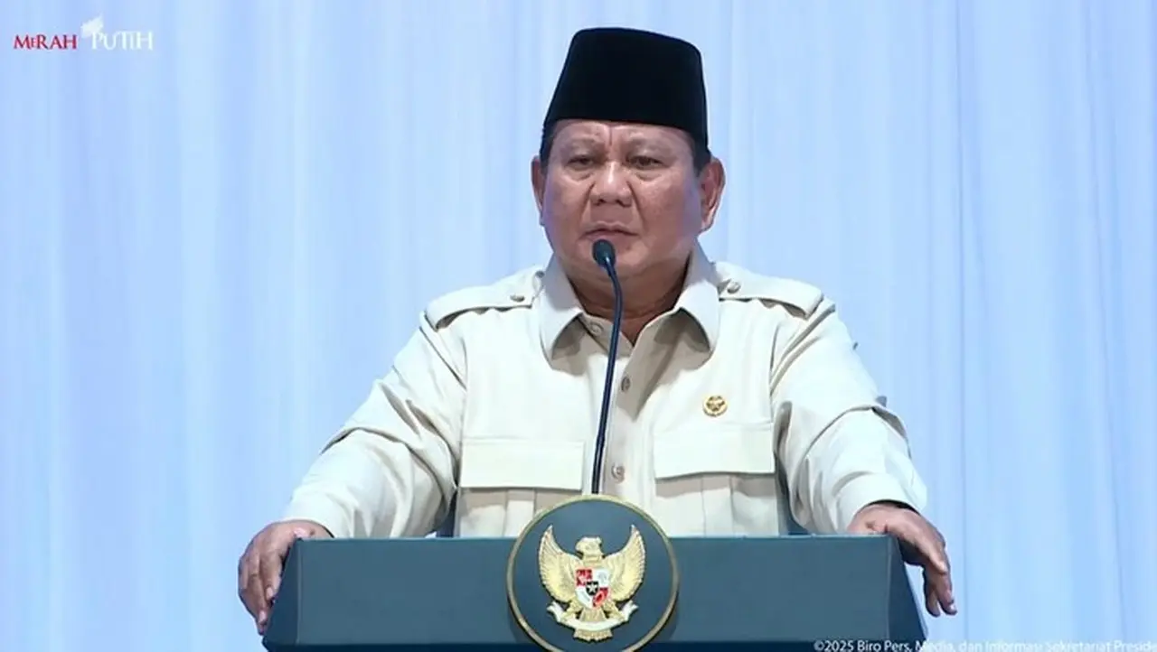 Foto: Presiden Prabowo Subianto (dok. Youtube Setpres)