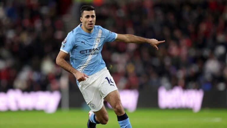 Rodri Ingatkan Man City Fokus pada Performa, Bukan Jarak Poin dengan Arsenal