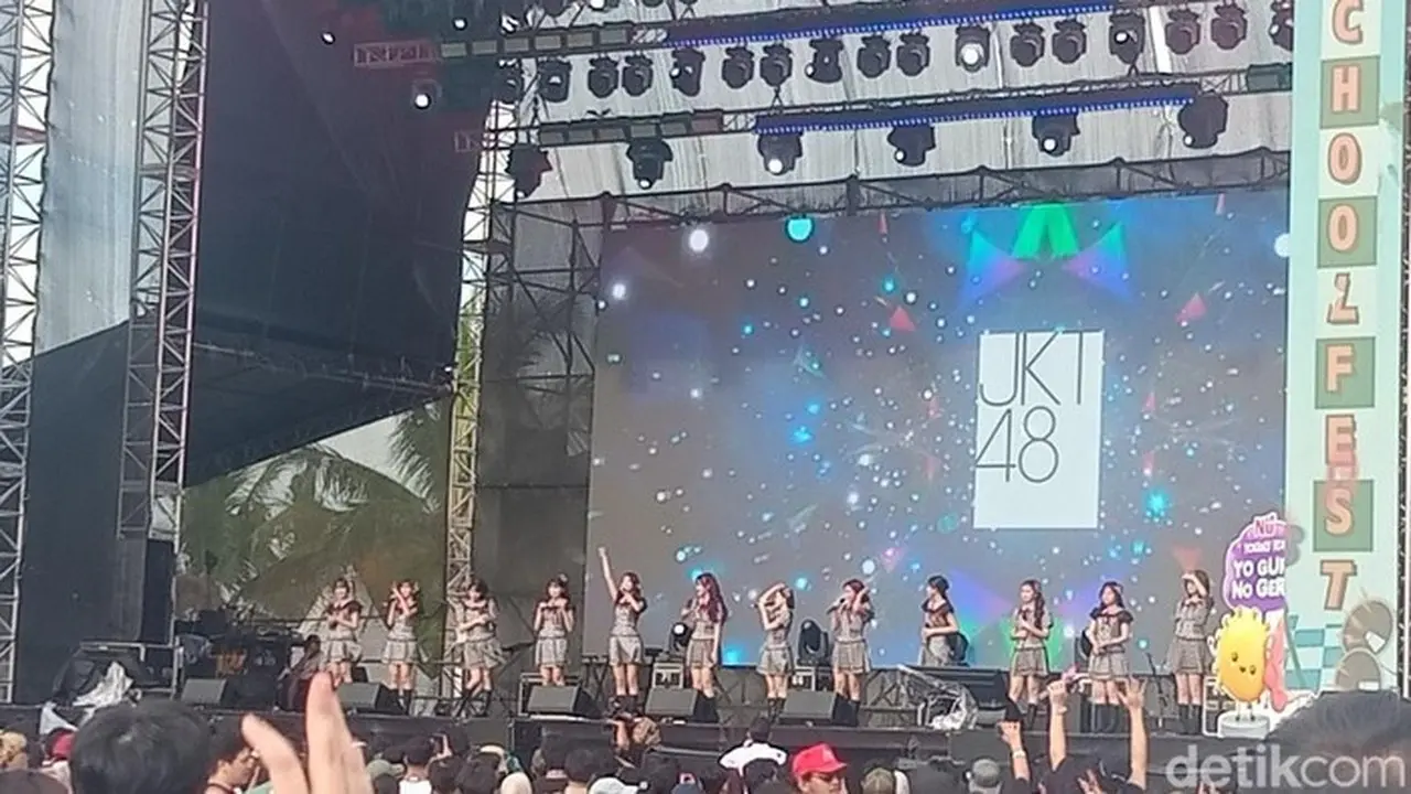 Konser Jkt48. Foto: Ahsan Nurrijal/detikpop