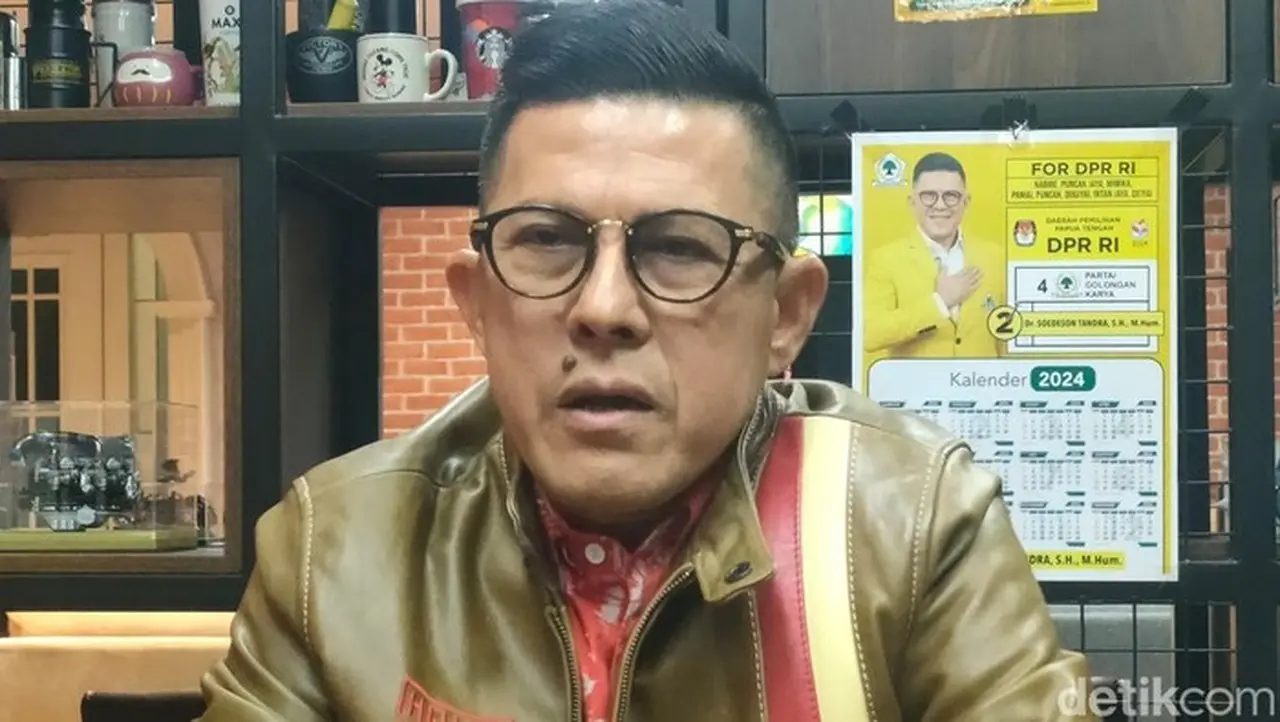 Anggota Komisi Iii Dpr Dari Fraksi Golkar Soedeson Tandra. (dwi/detikcom)