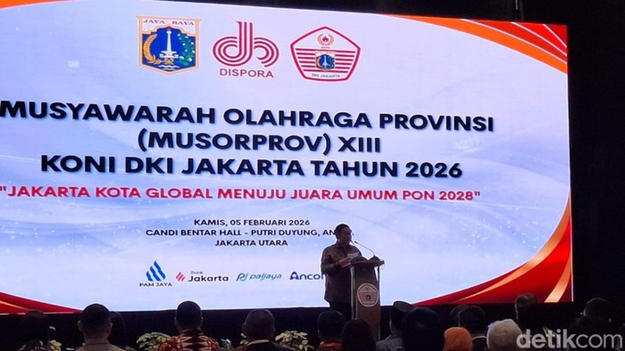 Pramono Anung Targetkan Jakarta Rebut Kembali Gelar Juara Umum PON 2028