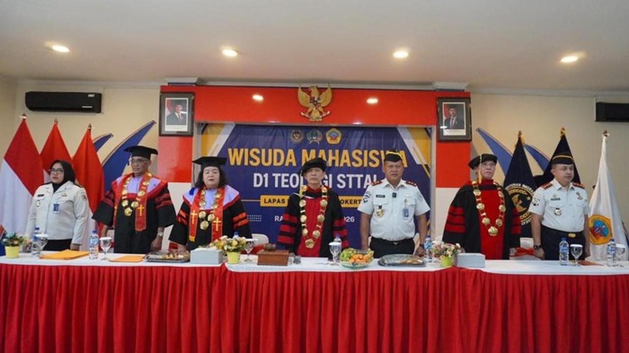 13 Warga Binaan Lapas Purwokerto Raih Gelar Diploma 1 Teologi dari Balik Jeruji