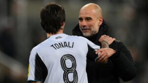 Pep Guardiola Akui Obrolan dengan Sandro Tonali, Newcastle United Diisukan Panik