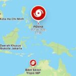 Siklon Tropis PENHA Berkembang, Tiga Provinsi Ini Berpotensi Dilanda Cuaca Ekstrem
