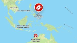 Siklon Tropis PENHA Berkembang, Tiga Provinsi Ini Berpotensi Dilanda Cuaca Ekstrem