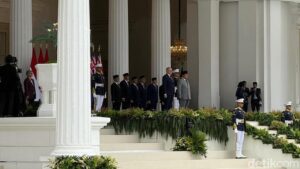 Prabowo Sambut PM Australia di Istana Merdeka, Tandatangani Traktat Keamanan Bersama