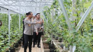 Kapolda Metro Jaya Tinjau Green House di Bekasi, Dukung Kemandirian Pangan dan Penghijauan