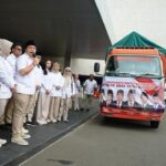 Rayakan HUT Ke-18, Gerindra Tebar Ribuan Sembako dan Santunan Anak Yatim