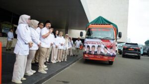 Rayakan HUT Ke-18, Gerindra Tebar Ribuan Sembako dan Santunan Anak Yatim