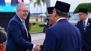 PM Albanese Pulang ke Australia, Dilepas Menlu Sugiono dan Bos Danantara di Halim