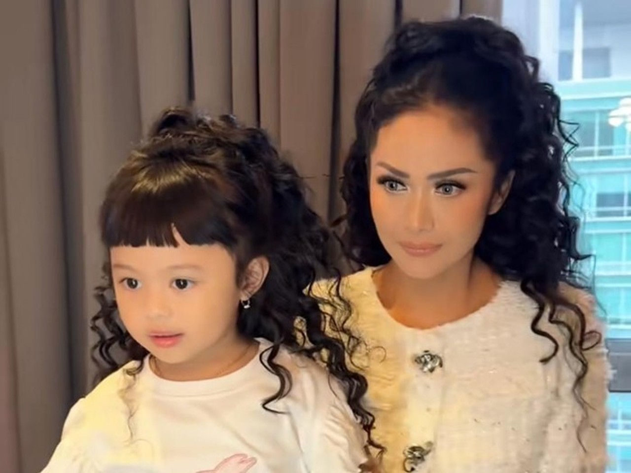 Ameena Hanna Nur Atta Ingin Jadi Artis Seperti Neneknya, Krisdayanti