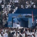 Prabowo Hadiri Perayaan Satu Abad NU di Malang, Disambut Meriah Ribuan Jemaah