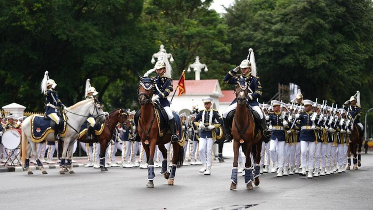 Paspampres Gelar Serah Terima Pengawalan Istana Merdeka Setiap Minggu Pagi