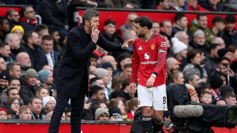 Bruno Fernandes Yakin Michael Carrick Berpotensi Jadi Manajer Manchester United Hebat