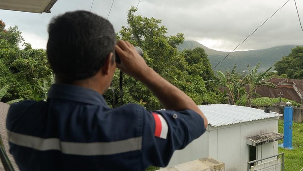 Status Waspada Gunung Lokon di Sulawesi Utara, Potensi Lahar Mengintai Sungai