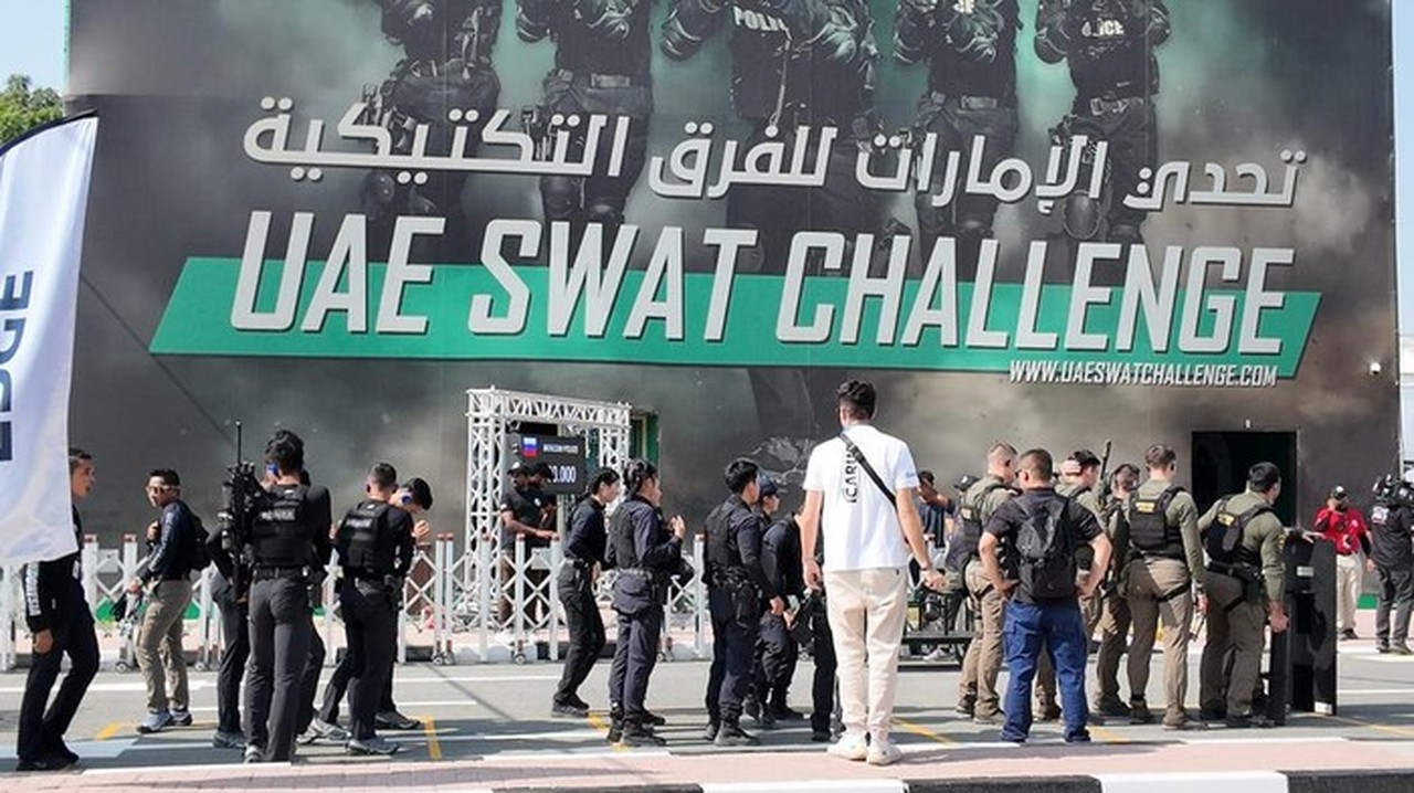 38 Anggota Brimob Polri Beradu Taktik di UAE SWAT Challenge Dubai 2026