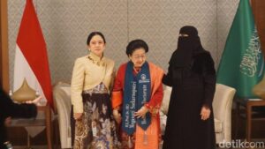 Megawati Perkenalkan Puan Maharani di Riyadh, Tekankan Perempuan Harus Bisa Segalanya