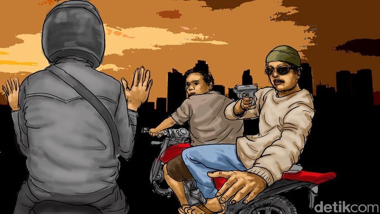 Duo Begal Beraksi di Tangerang, Pepet Korban dan Todongkan Senjata Tajam