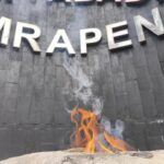 Api Abadi Mrapen Grobogan Kembali Menyala Setelah Sebulan Lebih Padam Akibat Pembersihan Sumur Gas