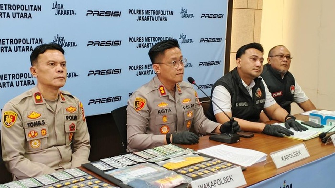 Polisi Ungkap Peredaran Obat Ilegal di Jakut, Sita Ribuan Pil dan Tangkap Dua Pelaku