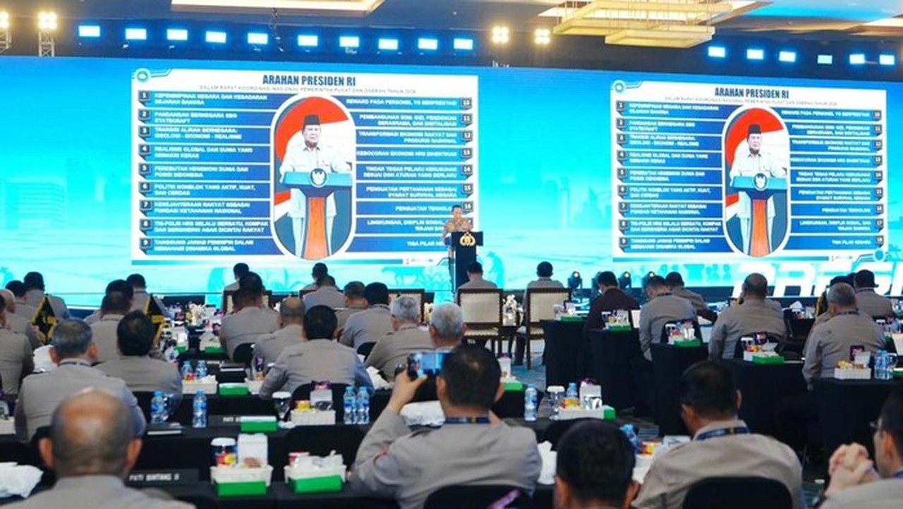 Kapolri Jenderal Listyo Sigit Buka Rapim Polri 2026, Tegaskan Dukungan Sukseskan Rencana Kerja Pemerintah