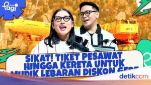 Diskon Besar-besaran Tiket Pesawat dan Kereta untuk Mudik Lebaran 2026