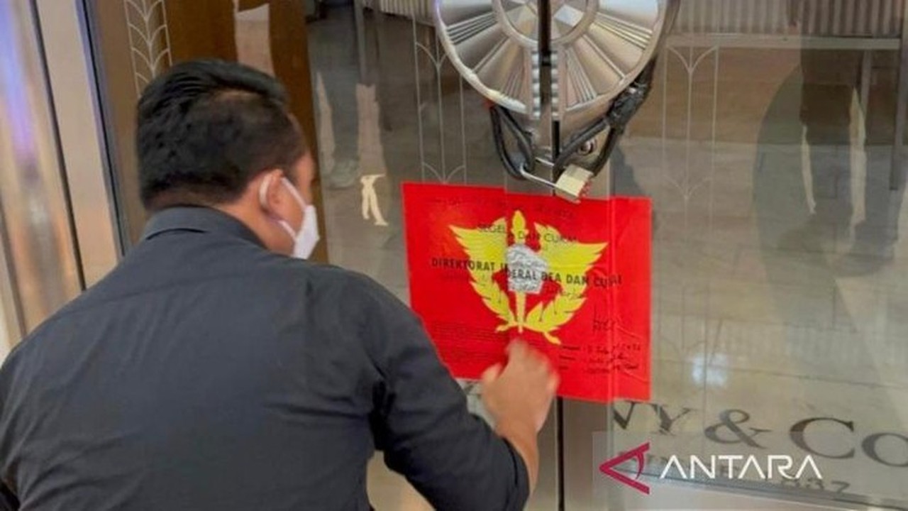 Bea Cukai Segel 3 Toko Perhiasan Mewah di Jakarta Diduga Langgar Aturan Impor