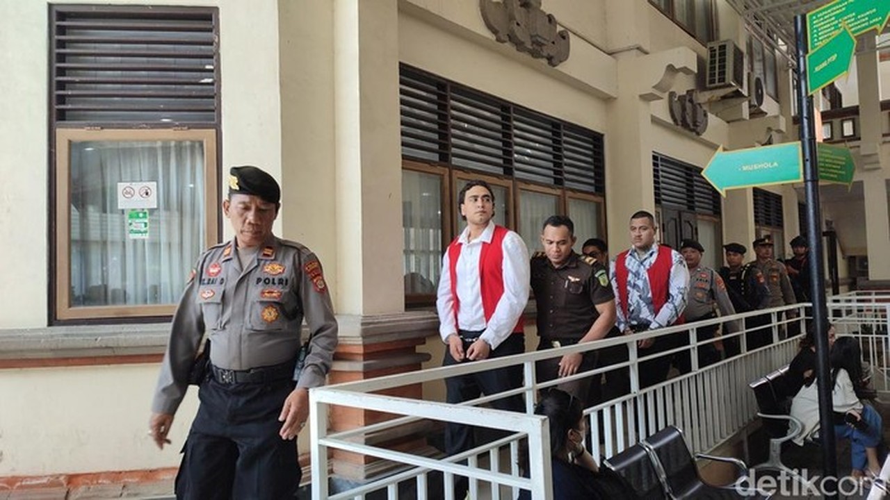 Dua WN Australia Dituntut 18 Tahun Penjara atas Pembunuhan Berencana di Bali