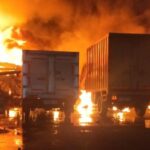 Pabrik Cat di Cikupa Tangerang Terbakar Hebat, Diduga Akibat Korsleting Listrik