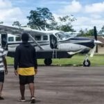 Pesawat Smart Air Ditembak di Papua Selatan, Pintu Terbuka dan Kaca Jendela Pecah
