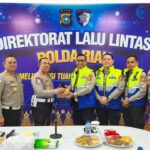 Korlantas Polri Perkuat Pengawasan Digital Polda Riau dengan ETLE Mobile Handheld