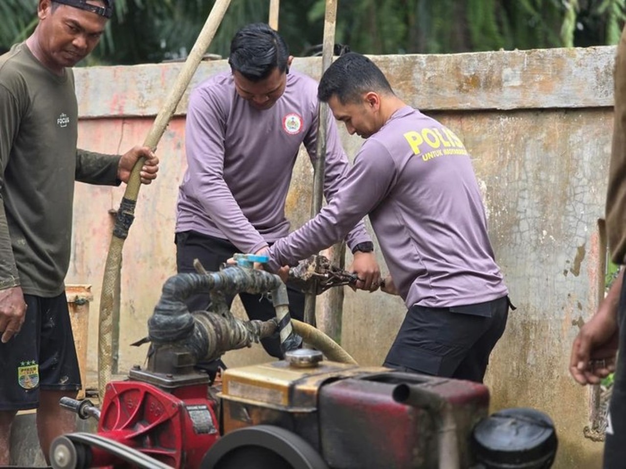 Mahasiswa STIK Bangun 12 Sumur Bor di Aceh, Jamin Pasokan Air Bersih Jelang Ramadan