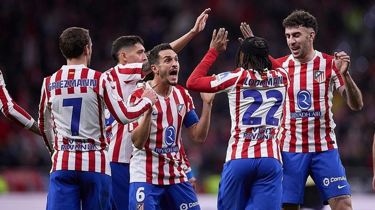 Atletico Madrid Hancurkan Barcelona 4-0 di Leg Pertama Semifinal Copa del Rey