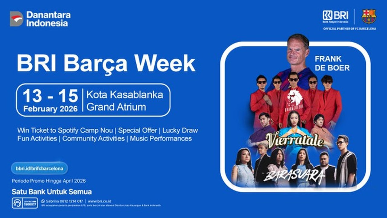 BRI Debit FC Barcelona: Nabung Berhadiah Tiket ke Spotify Camp Nou