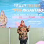 Final Turnamen Tenis Meja Piala Sesjen MPR: Pererat Silaturahmi dan Junjung Tinggi Sportivitas